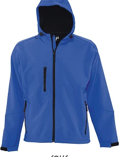 SOL'S Men Pánská 3-vrstvá softshellová bunda s kapucí royal blue model 22523695