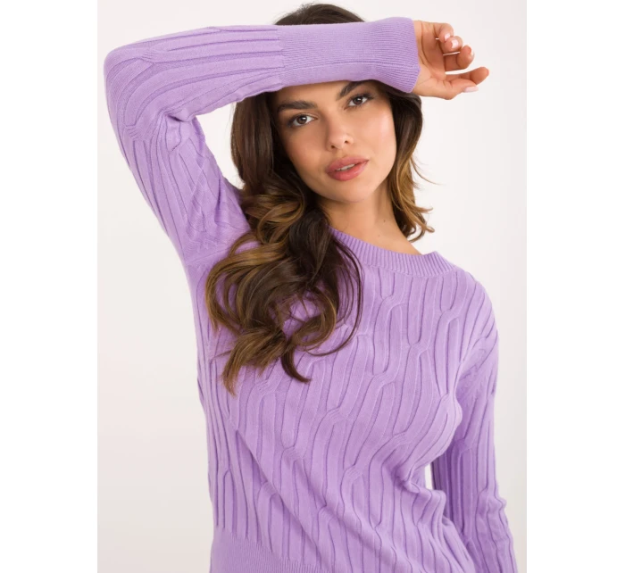 Jumper AT SW 2338 2.61 svetlofialová