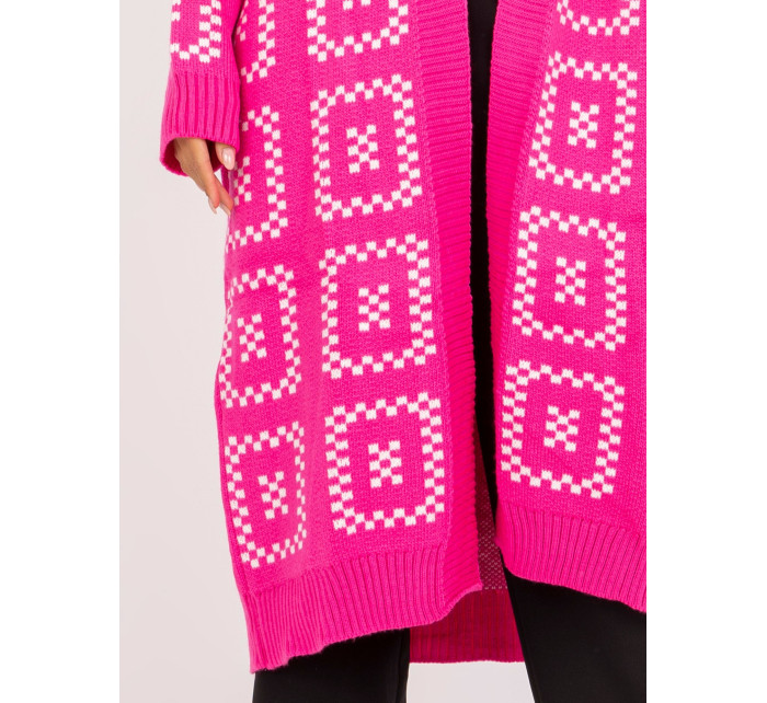 Dámsky sveter LC SW 0296 fluo ružový