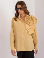 Košeľa LK KS 509612.28 tmavo žltá