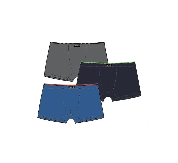 Hladké pánské boxerky Redo 3XL-5XL Hladké pánské boxerky Redo 3XL-5XL