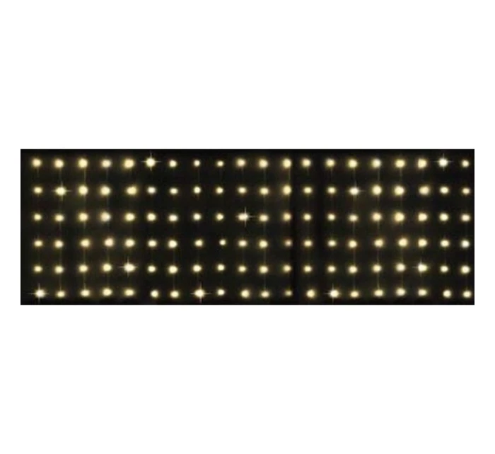 VIANOČNÉ STROMČEKY VONKAJŠIE/VNÚTORNÉ SVETELNÉ ZÁVESY 120 LED 300X60CM S DIAĽKOVÝM OVLÁDANÍM TEPLÁ BIELA