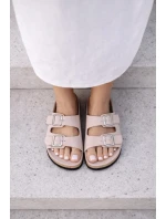 Dámské žabky Světle růžové Oliena