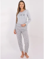 DU PI FP 003.99P sivé pyžamo