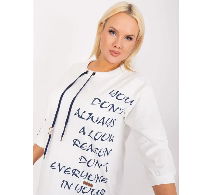 Bluzka RV BZ model 19465470 ecru - FPrice Bluzka RV BZ model 19465470 ecru - FPrice