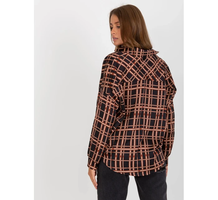 Dámske tričko 3292.69P čierno-béžové - FPrice