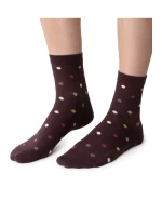 Dámske vzorované ponožky 099