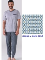 Pánské pyžamo model 20215465 - Karelpiu Pánské pyžamo model 20215465 - Karelpiu