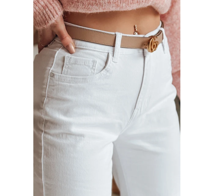 Dámské široké džíny white Dstreet model 21987973 - FashionStreet