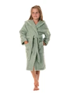 detský župan Athena s kapucňou 9116 Baby Olive