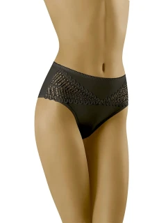 Dámské kalhotky model 18871559 black WOLBAR - Wol-Bar