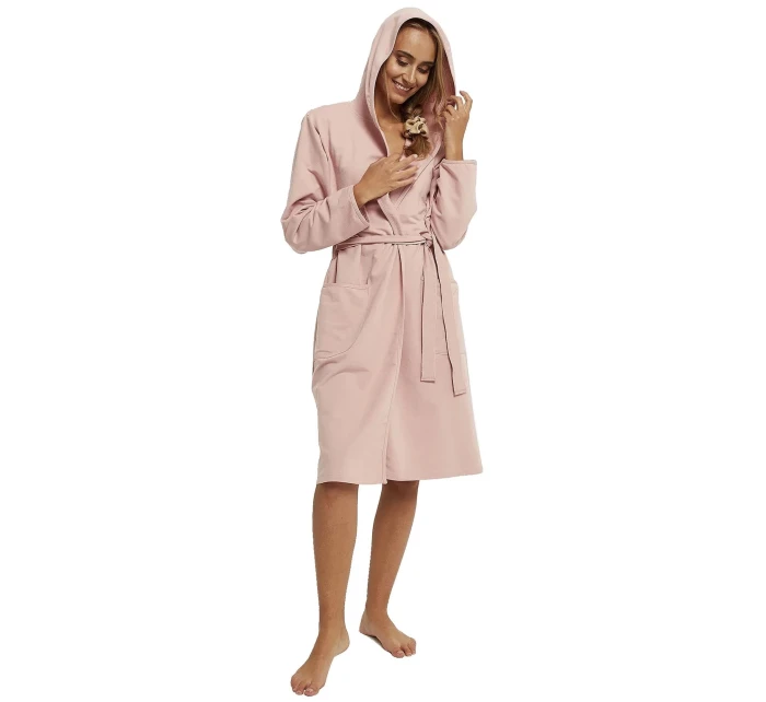 Dámský župan Karina pink plus - ITALIAN FASHION