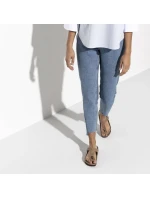 Dámske žabky Birkenstock Gizeh Oiled Leather Tabacco Brown Regular wide (0943811) dámske