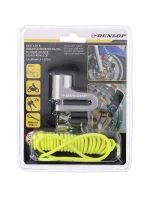 ZÁMOK BRZDOVÉHO KOTÚČA S LANKOM PRIPOMÍNAJÚCIM STRIEBORNÚ FARBU DUNLOP