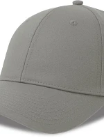 Atlantis Headwear Hit-S 6-panelová čiapka s výložníkom 33.0270 svetlošedá