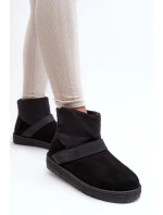 sněhule na platformě černé Big Star model 21637032 - Big Star Shoes