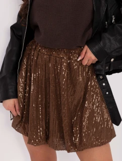 Spódnica MI SD model 21724573 brązowy - FPrice