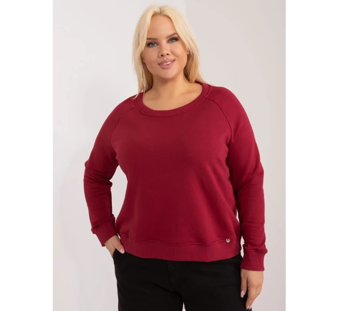 Mikina RV BL 6326.02X gaštanová