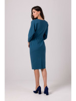 Zavinovací šaty  modré model 18914870 - BeWear