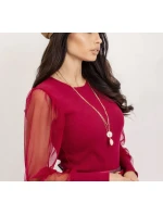 Dámska blúzka RV BZ 5192.16 Bordeaux - Rue Paris Dámska blúzka RV BZ 5192.16 Bordeaux - Rue Paris