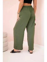 Dámske nohavice 5878 khaki - Kesi