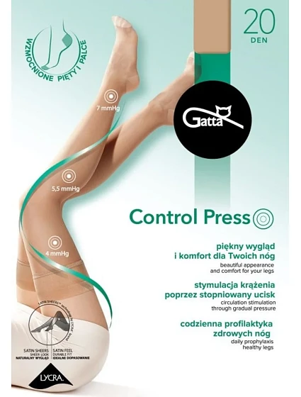 Dámské punčochy CONTROL model 14378149 - Gatta Dámské punčochy CONTROL model 14378149 - Gatta