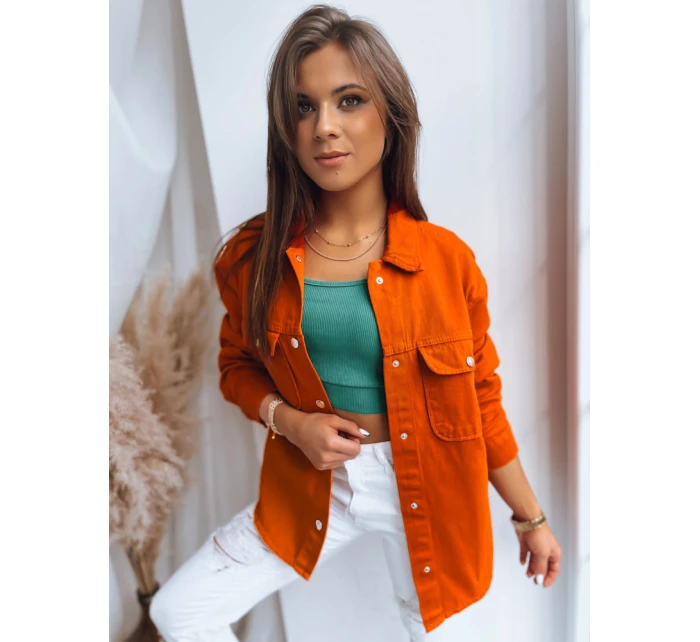 Dámská bunda oranžová Dstreet model 21968517 - FashionStreet