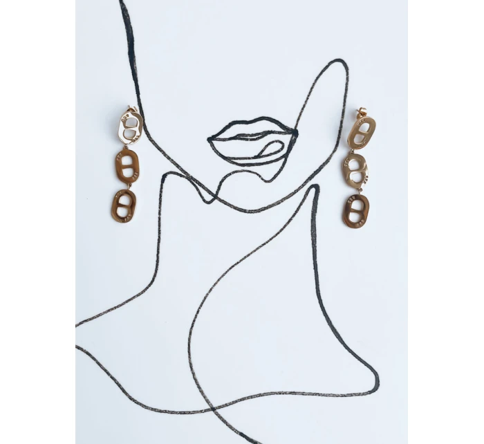 Zlaté náušnice Dstreet model 21969339 - FashionStreet