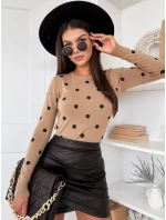 Dámský svetr camel Dstreet model 21970694 - FashionStreet