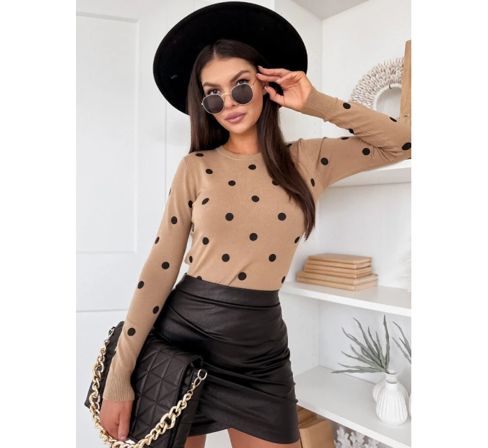 Dámský svetr camel Dstreet model 21970694 - FashionStreet