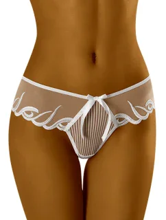 Dámská tanga model 17733919 white WOLBAR - Wol-Bar