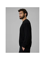 Pánská mikina z fleece s pravidelným střihem bez kapuce 4F 4FRMM00TSWSM3059-20S