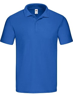 Fruit of the Loom Original Polo Pánske piqué polo 16.3050 kráľovská modrá