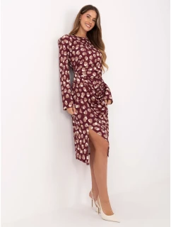 Sukienka IT SK model 21409536 bordowy - FPrice