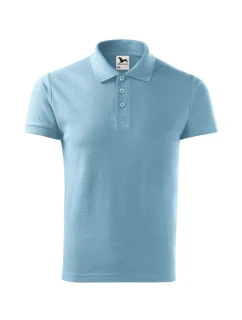 Cotton polokošile pánská nebesky modrá