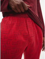 Pánsky pyžamový set NM1592E 6NJ bordo/červená - Calvin Klein