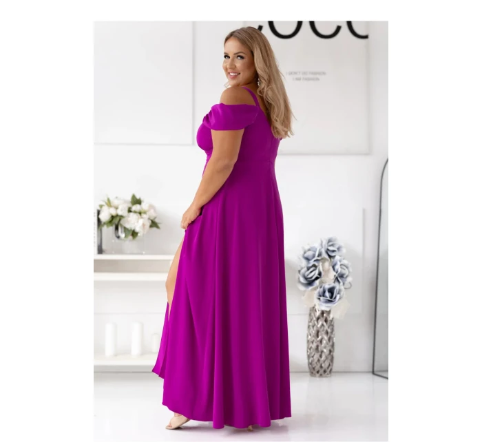 Dlhé šaty model 208858 purple - With You