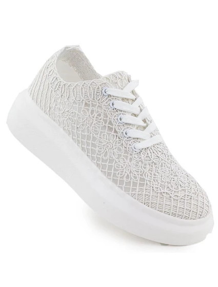 Dámska obuv JAN384A 17371 white - Vinceza