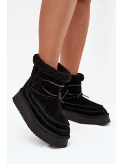 Snehové topánky model 218522 Krok vo veľkom štýle