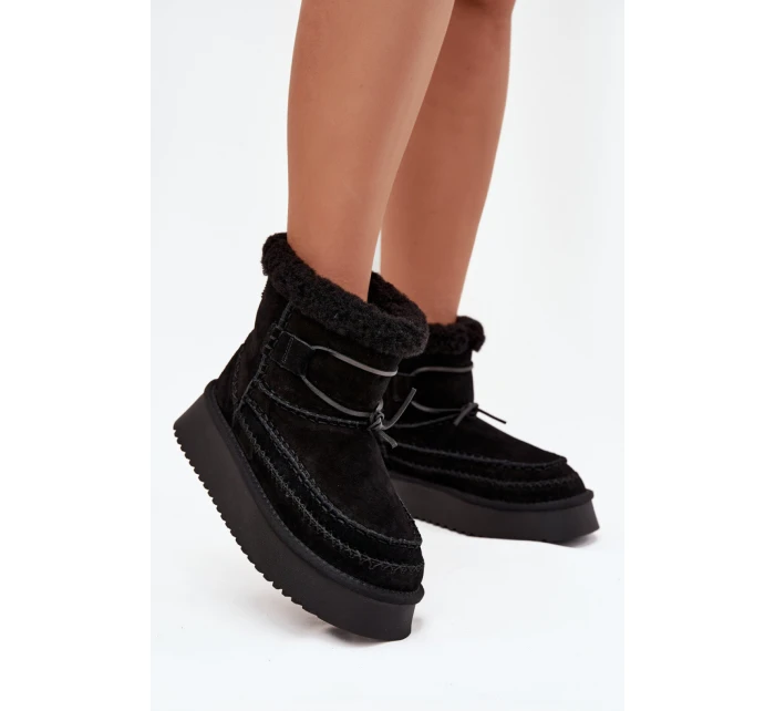 Snehové topánky model 218522 Krok vo veľkom štýle