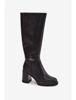 Topánky na podpätku model 219586 Krok vo veľkom štýle