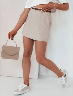 DANIZ béžová mini sukňa FashionStreet CY0443
