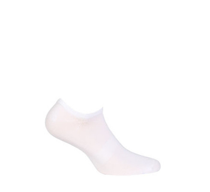 Hladké dámske členkové ponožky Wola W81.401 Tencel