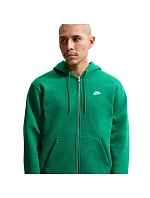 Pánská mikina Club BB FZ Hoodie green model 22202549 365 pánské - NIKE