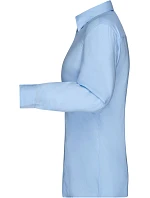 JN keprová halenka s dlouhým rukávem 02.0 light blue model 22488298 - Daiber JN keprová halenka s dlouhým rukávem 02.0 light blue model 22488298 - Daiber