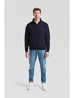 Classic Sweat Mikina s 1/4 zipem black model 22410212 - Fruit of the Loom