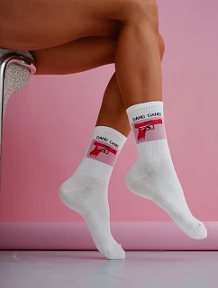 Dámské ponožky GANG GANG bílé