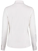 KK Popelínová halenka s dlouhým rukávem 43.0 white model 22461431 - Kustom Kit KK Popelínová halenka s dlouhým rukávem 43.0 white model 22461431 - Kustom Kit