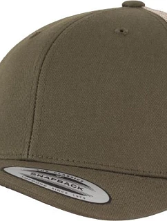 6 panelová vintage kšiltovka  moss model 22537198 - Flexfit