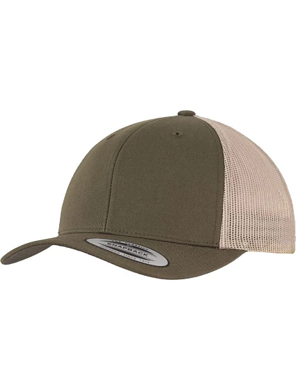 6 panelová vintage kšiltovka  moss model 22537198 - Flexfit